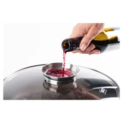 Die moderne Hausfrau Alucast Servierpfanne mit Deckel 