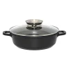 Die moderne Hausfrau Alucast Servierpfanne mit Deckel "Dur Select" 28 cm