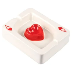 Die moderne Hausfrau Aschenbecher „Herz Ass“