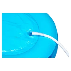 Die moderne Hausfrau Aufblasbare Badewanne blau