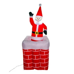 Die moderne Hausfrau Aufblasbarer Weihnachtsmann, 180 cm