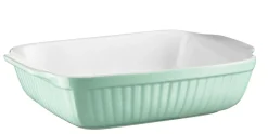 Die moderne Hausfrau Auflaufform, Keramik Kitchen Time Grün