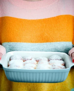 Die moderne Hausfrau Auflaufform-Set, Keramik KITCHEN TIME Blau