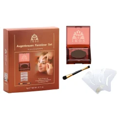Die moderne Hausfrau Augenbrauen Formliner-Set, 5 Teile, 3 g für braun- bis schwarzhaarige
