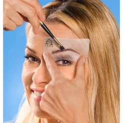 Die moderne Hausfrau Augenbrauen Formliner-Set, 5 Teile, 3 g für blond- bis rothaarige