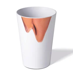 Die moderne Hausfrau AWAVE Trinkbecher 400 ml rPET Set 4-teilig, mit Eichstrich