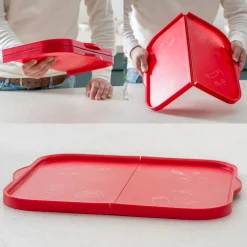 Die moderne Hausfrau Backblech, faltbar, Silikon