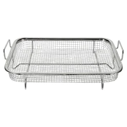 Die moderne Hausfrau Backofen-Knusperkorb „Edelstahl“