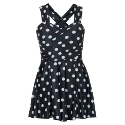 Damen Die moderne Hausfrau Badekleid "Punkte"