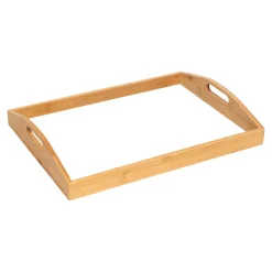 Die moderne Hausfrau Bambus-Küchen- und Servierwagen