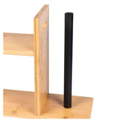 Die moderne Hausfrau Bambusregal mit Küchenrollenhalter