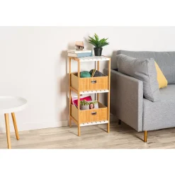 Die moderne Hausfrau ﻿Bambusregal „Trend“