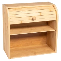 Die moderne Hausfrau Bambus-Rollladen-Regal