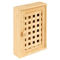 Die moderne Hausfrau Bambus-Schlüsselschränkchen