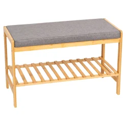 Die moderne Hausfrau Bambus-Schuhbank