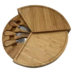 Die moderne Hausfrau Bambus-Snack-Teller 