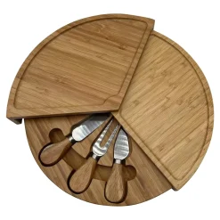 Die moderne Hausfrau Bambus-Snack-Teller 