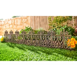 Die moderne Hausfrau ﻿Beeteinfassung „Antik“ 4 Stück