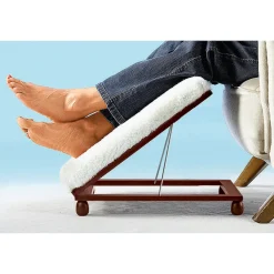 Die moderne Hausfrau Beinstütze braun