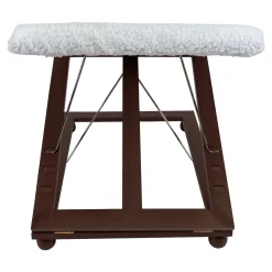 Die moderne Hausfrau Beinstütze braun