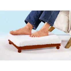 Die moderne Hausfrau Beinstütze braun