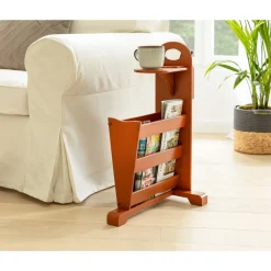 Die moderne Hausfrau Beistell-Buttler braun