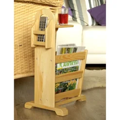 Die moderne Hausfrau Beistell-Buttler natur