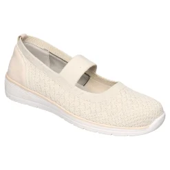 Damen Die moderne Hausfrau Bequem-Ballerina "Federleicht" beige