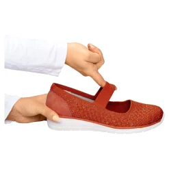 Damen Die moderne Hausfrau Bequem-Ballerina 