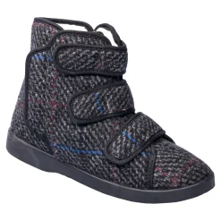 Damen Die moderne Hausfrau Bequem-Kletthausschuh „Diabetiker“