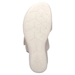 Damen Die moderne Hausfrau Bequem-Klettsandale „Daniela“ beige