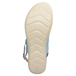 Damen Die moderne Hausfrau Bequem-Klettsandalette 