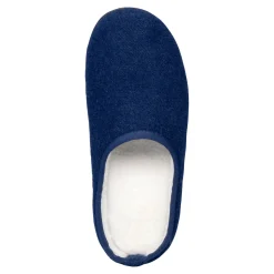 Damen Die moderne Hausfrau Bequem-Pantolette „Flex“ blau