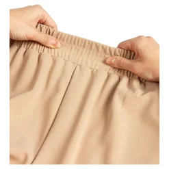 Damen Die moderne Hausfrau Bequem-Schlupfhose 7/8 „Elegant“ beige