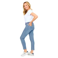 Damen Die moderne Hausfrau Bequem-Schlupfjeans „Bärbel“
