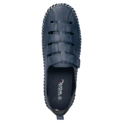 Damen Die moderne Hausfrau Bequem-Slipper „Bianca“ marine