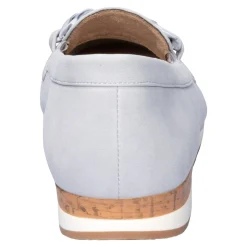 Damen Die moderne Hausfrau Bequem-Slipper „Diana“ blaugrau