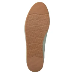 Damen Die moderne Hausfrau Bequem-Slipper „Diana“ grün