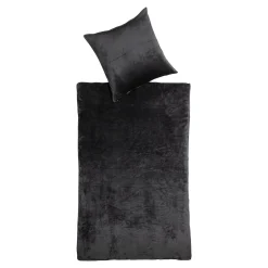 Die moderne Hausfrau Bettwäsche "Cashmerelike", 2-teilig, 135x200 cm grau
