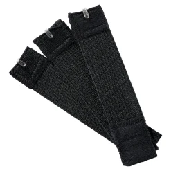 Damen Die moderne Hausfrau BH-Verlängerung, 3 Stück 1 Häkchen schwarz