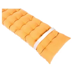 Die moderne Hausfrau Bierbank-Auflage „Rose“ gelb