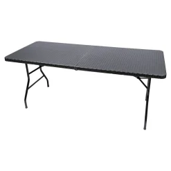 Die moderne Hausfrau Biertisch "Rattanoptik"