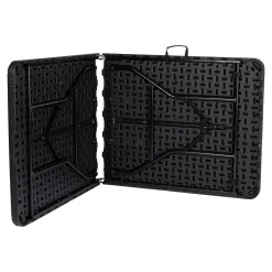 Die moderne Hausfrau Biertisch "Rattanoptik"