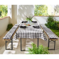 Die moderne Hausfrau ﻿Biertisch-Tischdecke „Maxi“, 260x110 cm