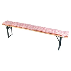 Die moderne Hausfrau Bierzeltgarnitur, Auflagen und Läufer "Nizza", 3-teilig