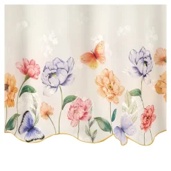 Die moderne Hausfrau Bistrogardine „Frühlingszauber“