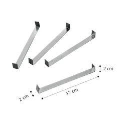 Die moderne Hausfrau Blumenkasten-Klammern, 4 Stück