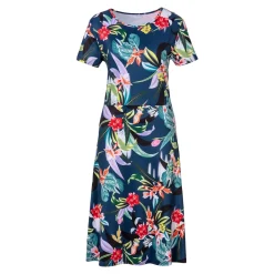 Damen Die moderne Hausfrau Blumenkleid „Paradies“