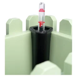 Die moderne Hausfrau Blumentopf 2 in 1 „Landhaus“ eckig