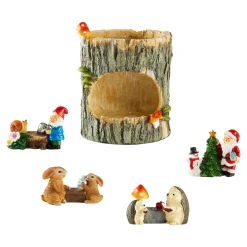 Die moderne Hausfrau Blumentopf "Vier Jahreszeiten", 5-teilig